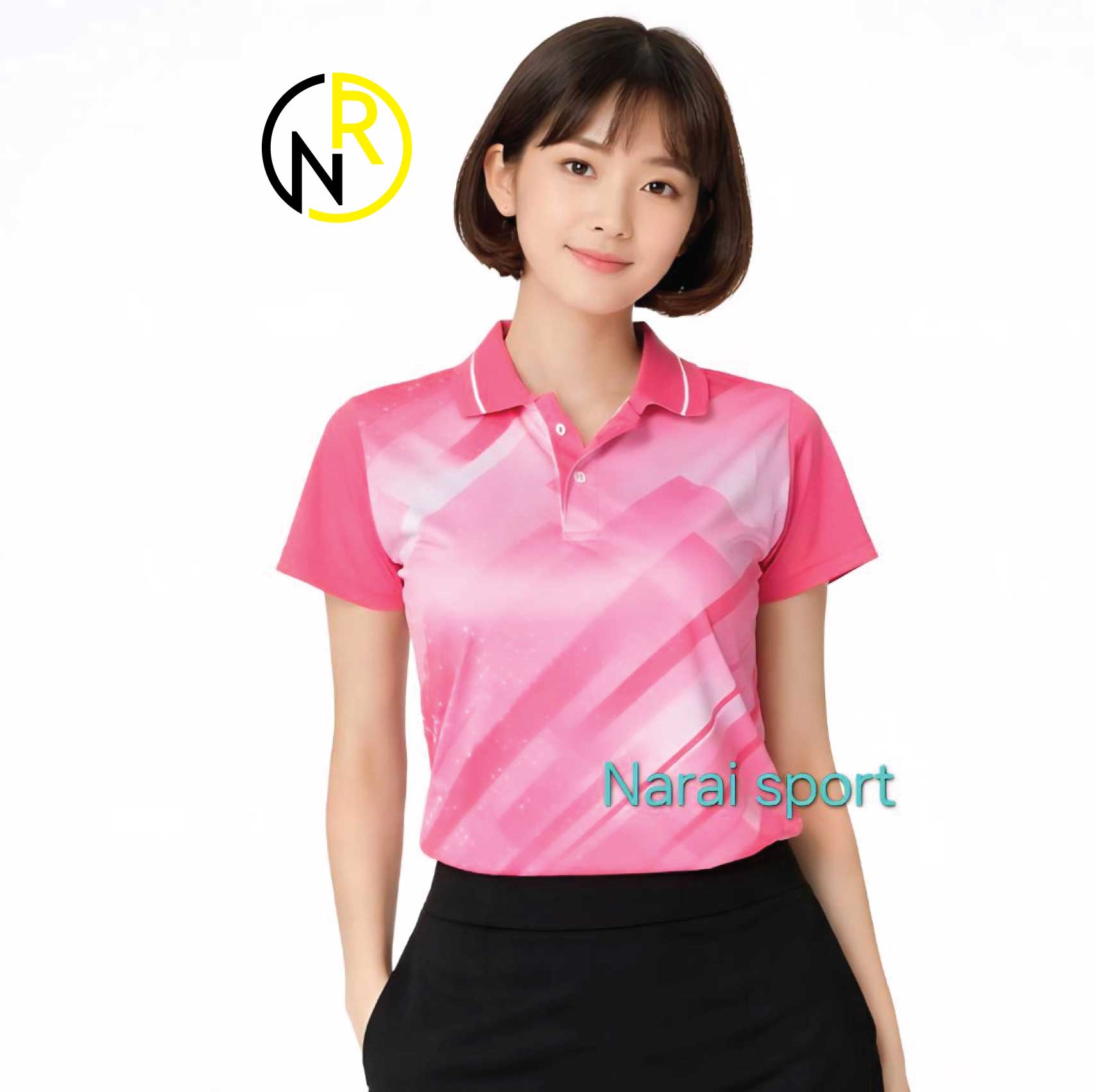 ***ของแท้ส่งไว** เสื้อคอปกหญิง SA303 เสื้อกีฬาหญิง ทรงเข้ารูป แนะนำให้ ...