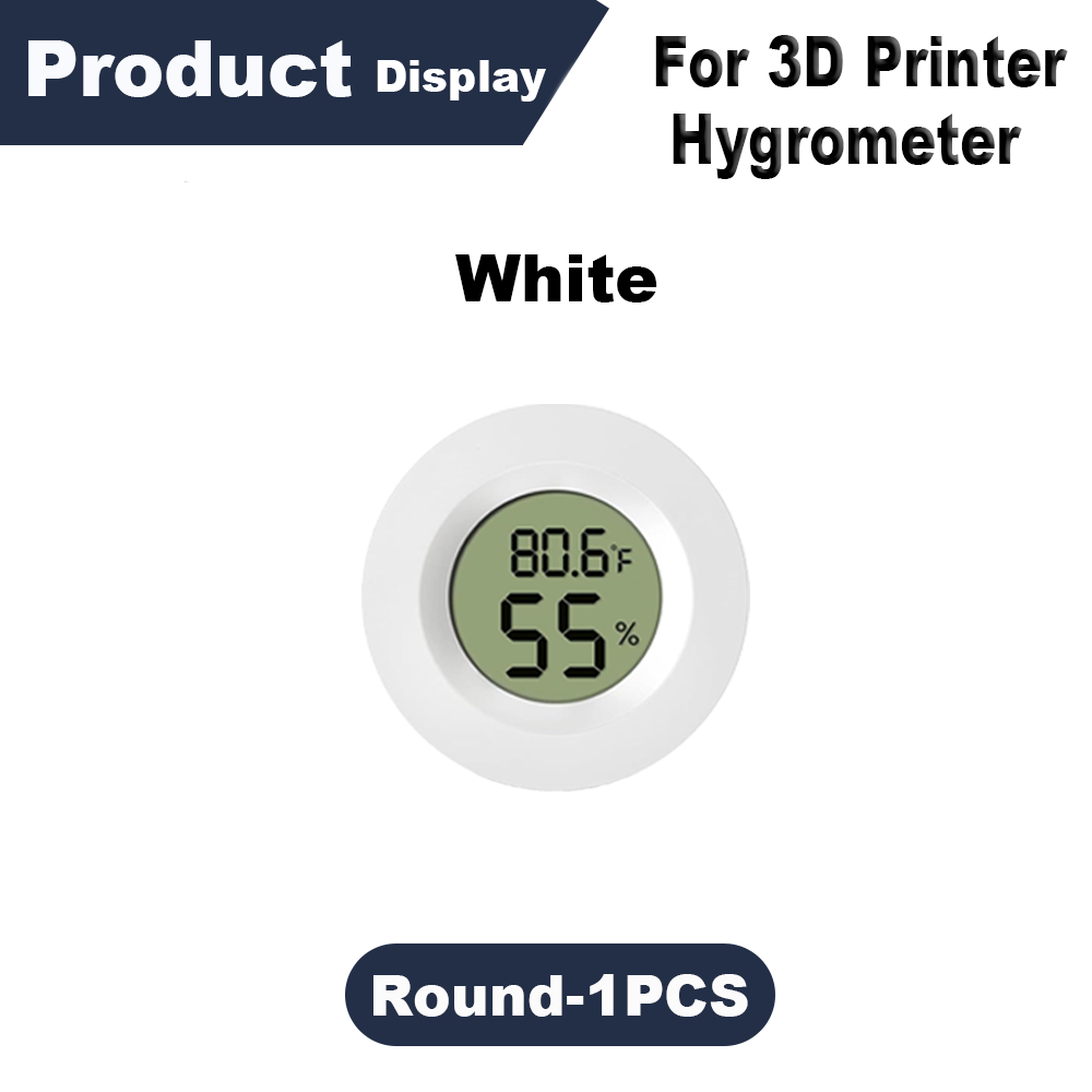 Digital Temperature & Humidity Meter LCD Monitor for Bambu Lab X1 P1 ...