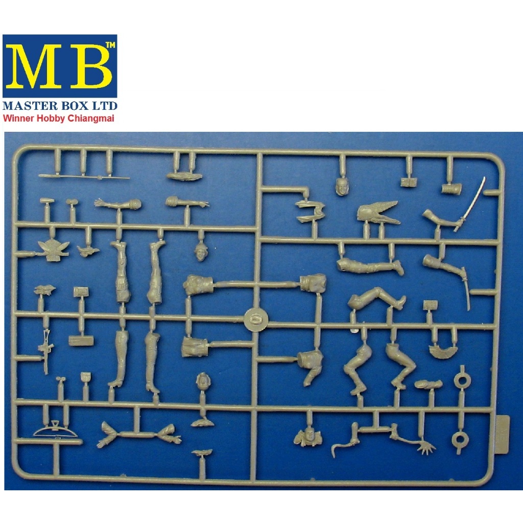 Master Box MB35122 Skull Clan Death Angels 1/35 โมเดลทหาร Military ...