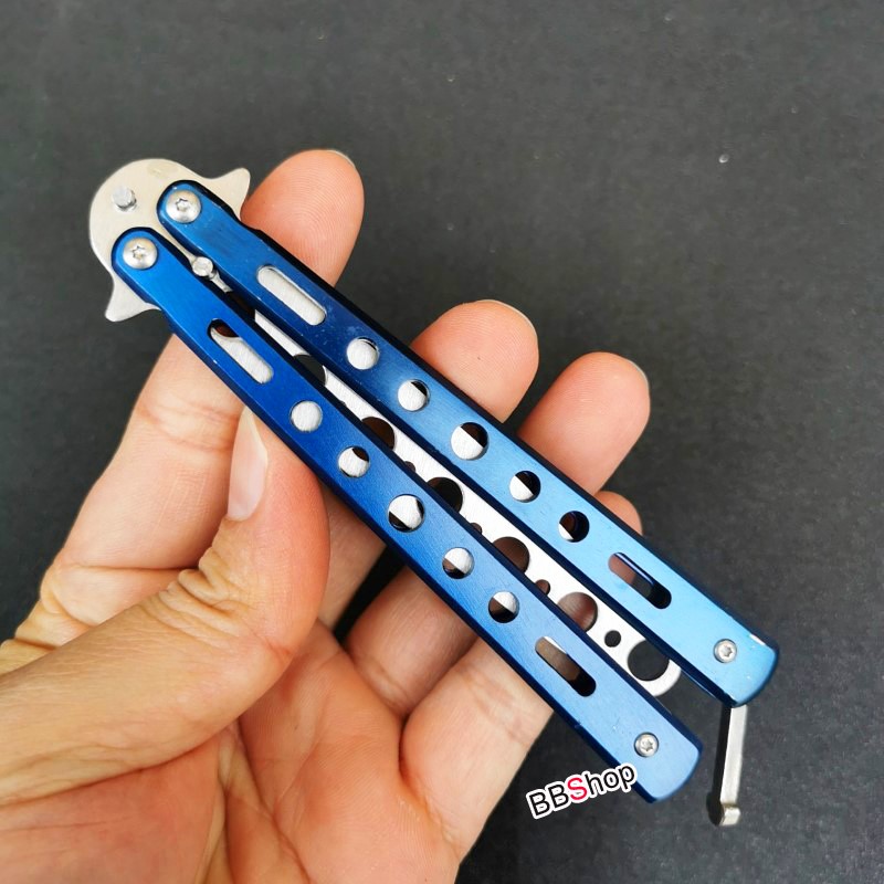 balisong บาลิซอง ฝึกซ้อม ควง ซ้อม แบบผีเสื้อ ไม่คม ดำ เงิน รุ้ง แดง ...