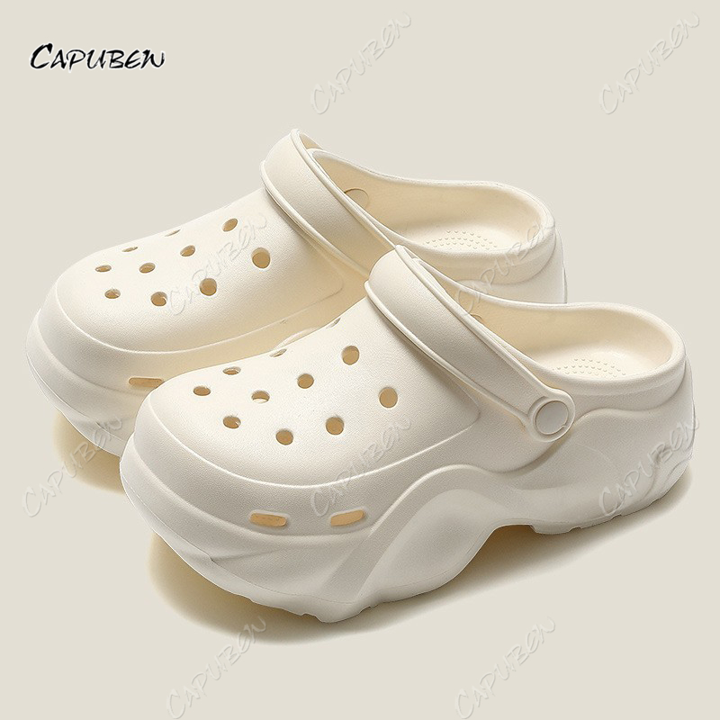 Capubew รองเท้าหัวโต เสริมส้นสูง 8 CM ทรงใหม่ ไม่แถมตัวติด สีสวยนิ่มใส่ ...