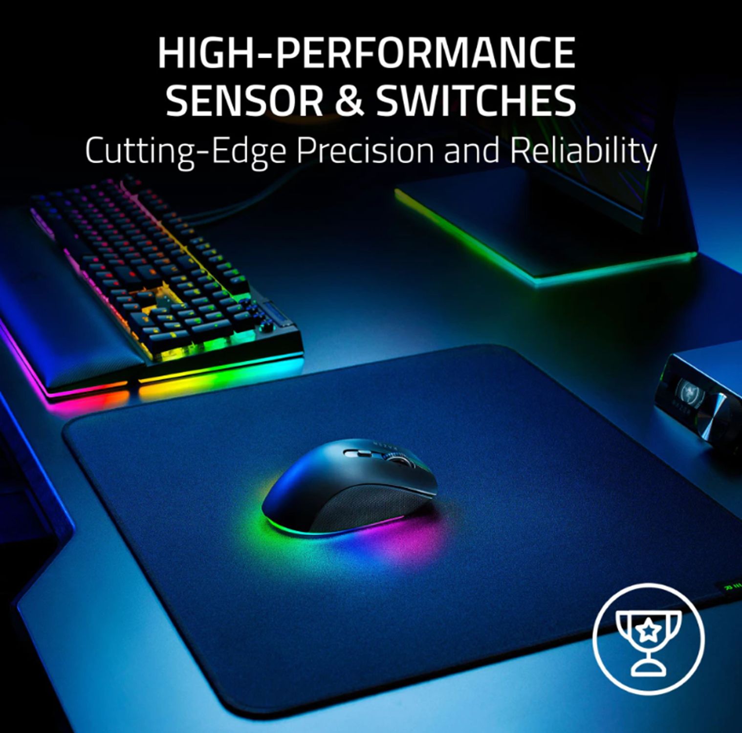 Razer Pro Click V2 Right - Handed Ergonomic Wireless Mouse (RZ01 ...
