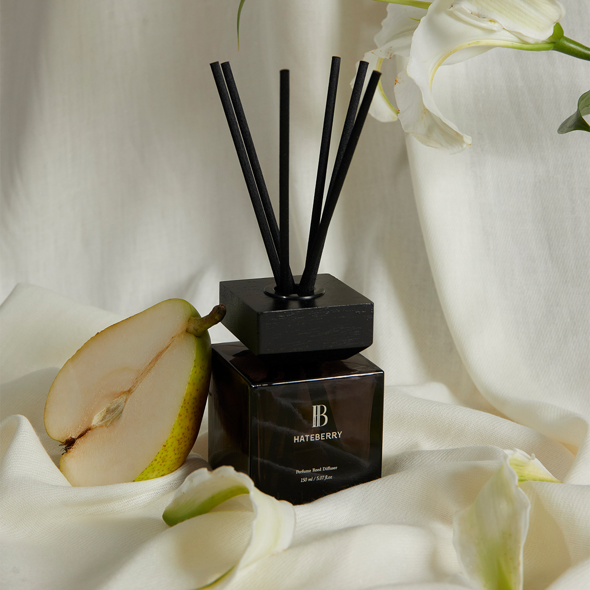 HATEBERRY SCENT ก้านไม้หอมปรับอากาศ กลิ่น Cashmere Lilt ขนาด 150 มล. ...
