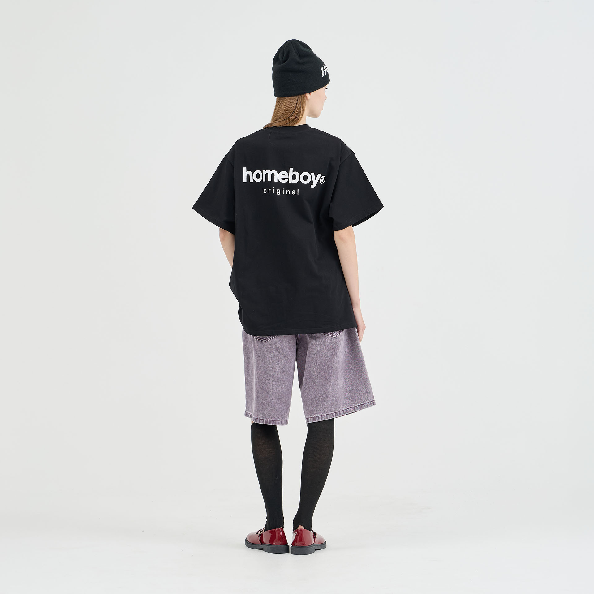 HOMEBOY เสื้อOVERSIZE HB.MINI.LOGO คอตตอน100% ใส่ได้ทุกวัน | Shopee ...