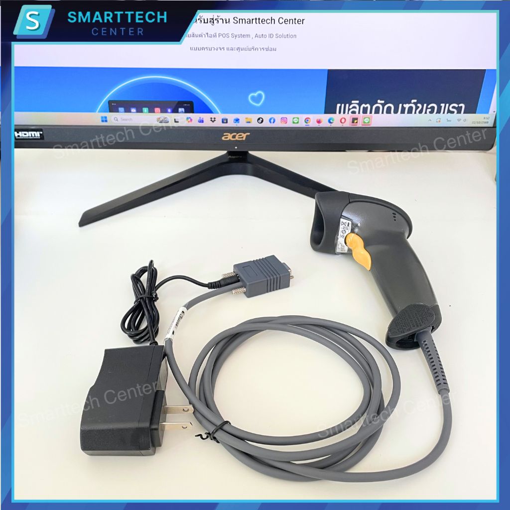 สายเครื่องอ่านบาร์โค้ด RS232 Cable for Zebra Motorola Symbol ยาว 2 เมตร ...