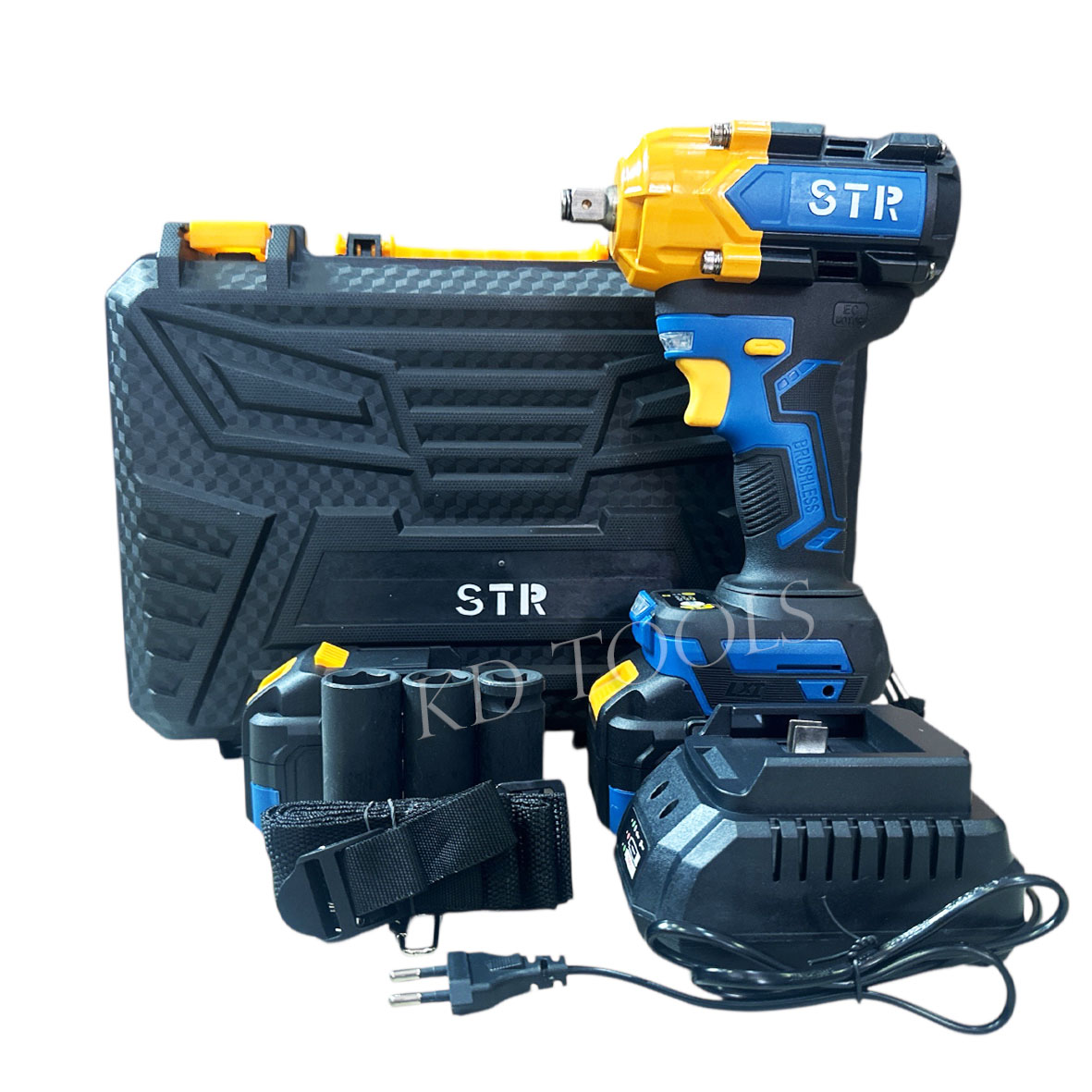 STR บลอคแบตไร้สาย บลอคแบตเตอรี่ รุ่นST-770 แบตเตอรี่ 2 ก้อน แรงบิด ...
