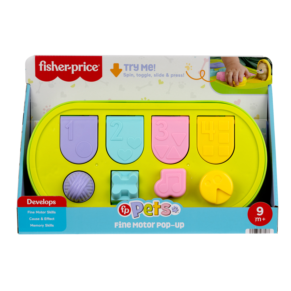 Fisher-Price FP Pets Fine Motor Pop-Up ฟิชเชอร์ไพรซ์ กล่องป๊อปอัพสัตว์ ...