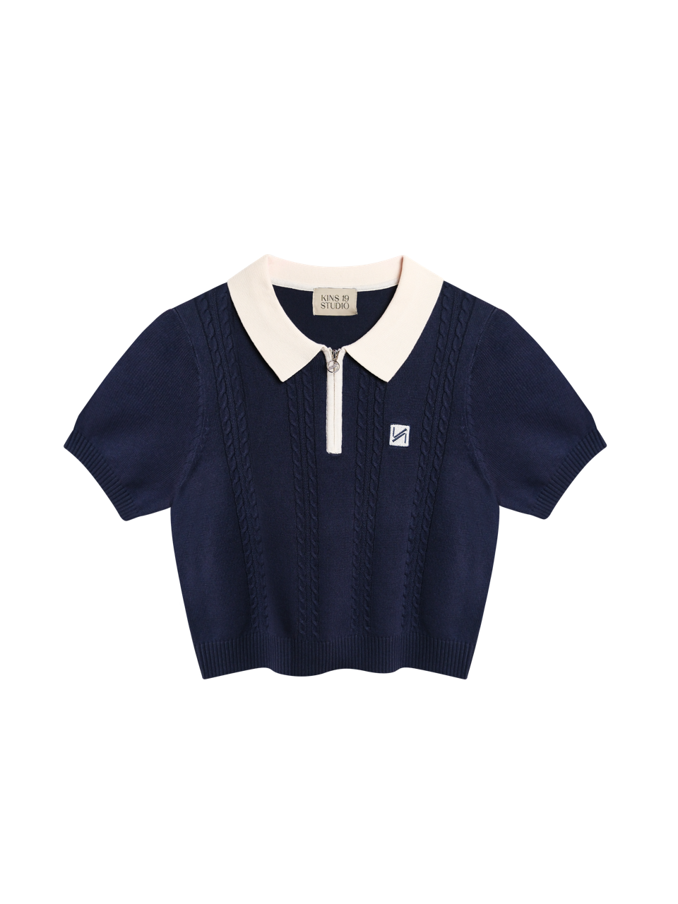 KINS 19 STUDIO | KINS Knit Zip Polo - Festive Glow Edition เสื้อโปโลซิป ...