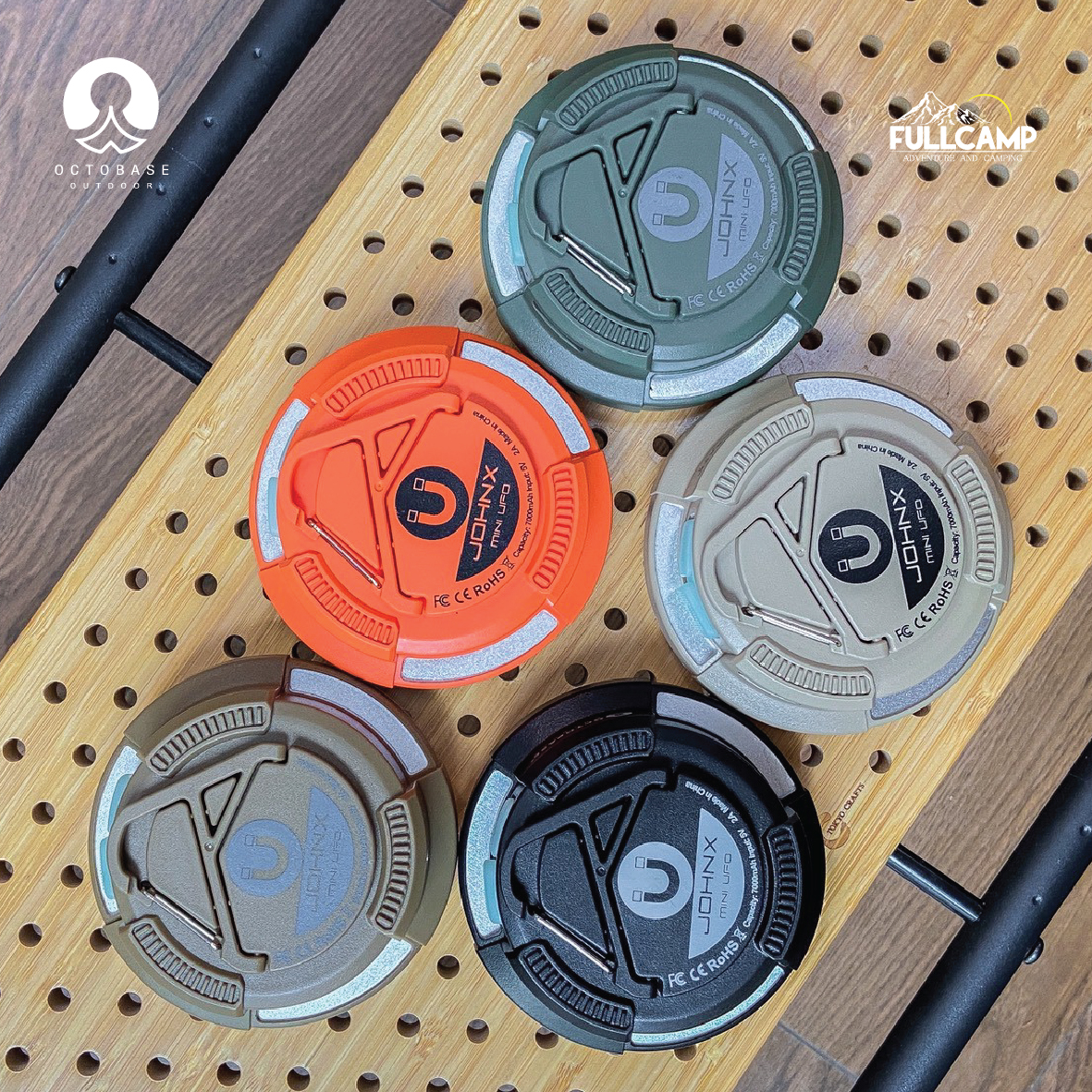 Octobase JohnX Mini UFO ไฟแคมป์ปิ้ง,ไฟซาลาเปา,ไฟUFO ไปแคมป์ปิ้งพกพา ...