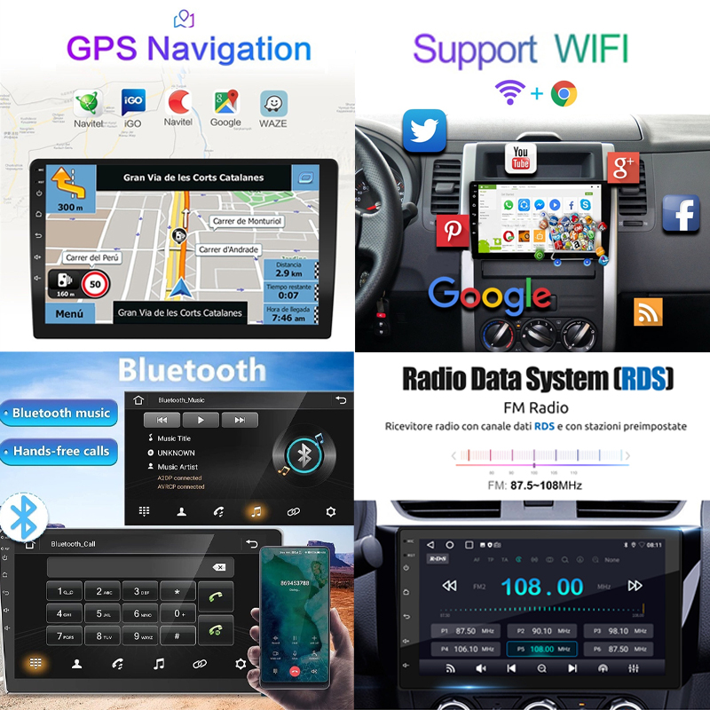 จอแอนดรอย 9นิ้ว ใช้สำหรับ MAZDA 2 2007-2014 Android 14 รองรับกล้อง 360 ...