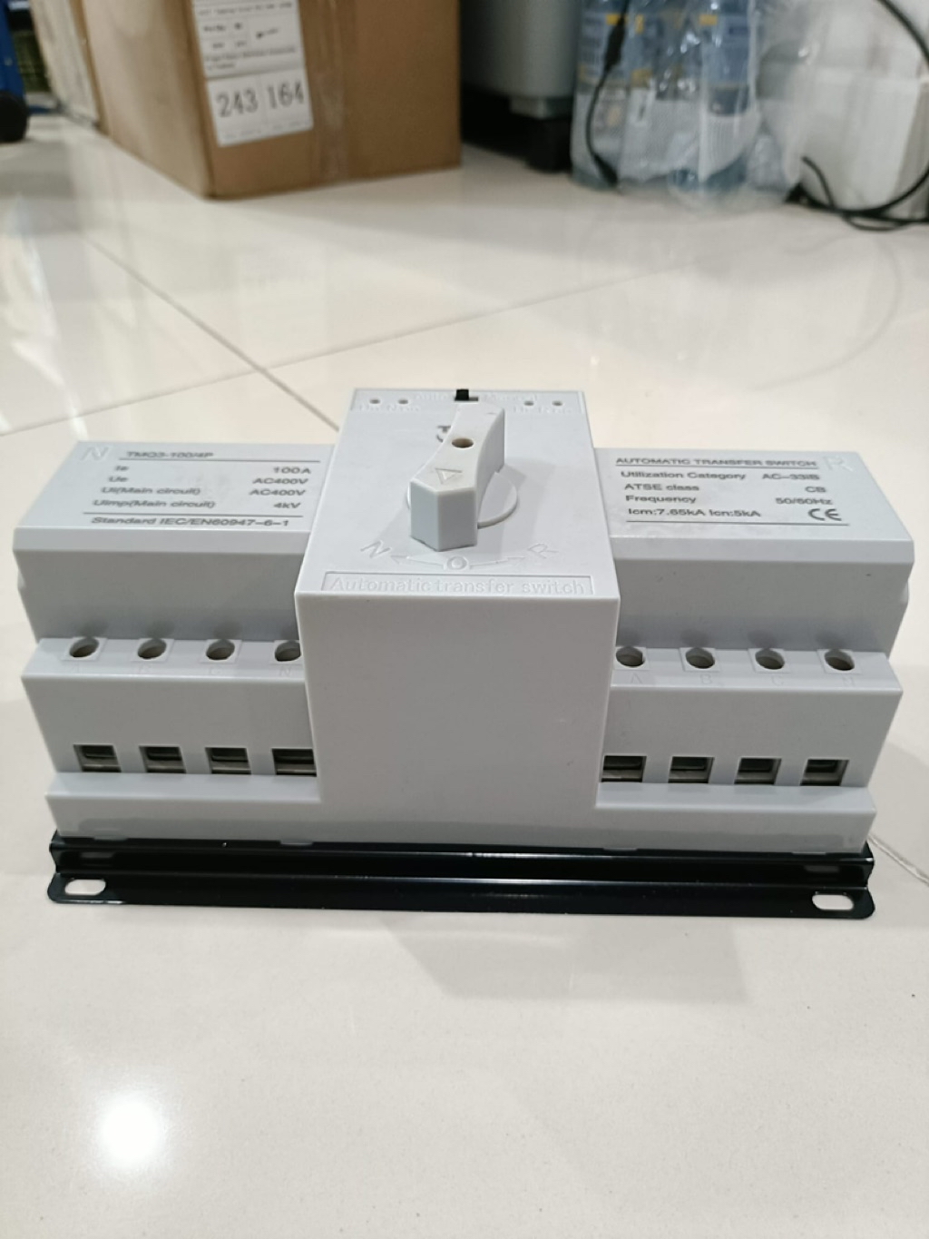 สวิทช์สลับแหล่งจ่ายตัวสลับไฟ ATS AC 400V 100A 3P TMDA Automatic ...