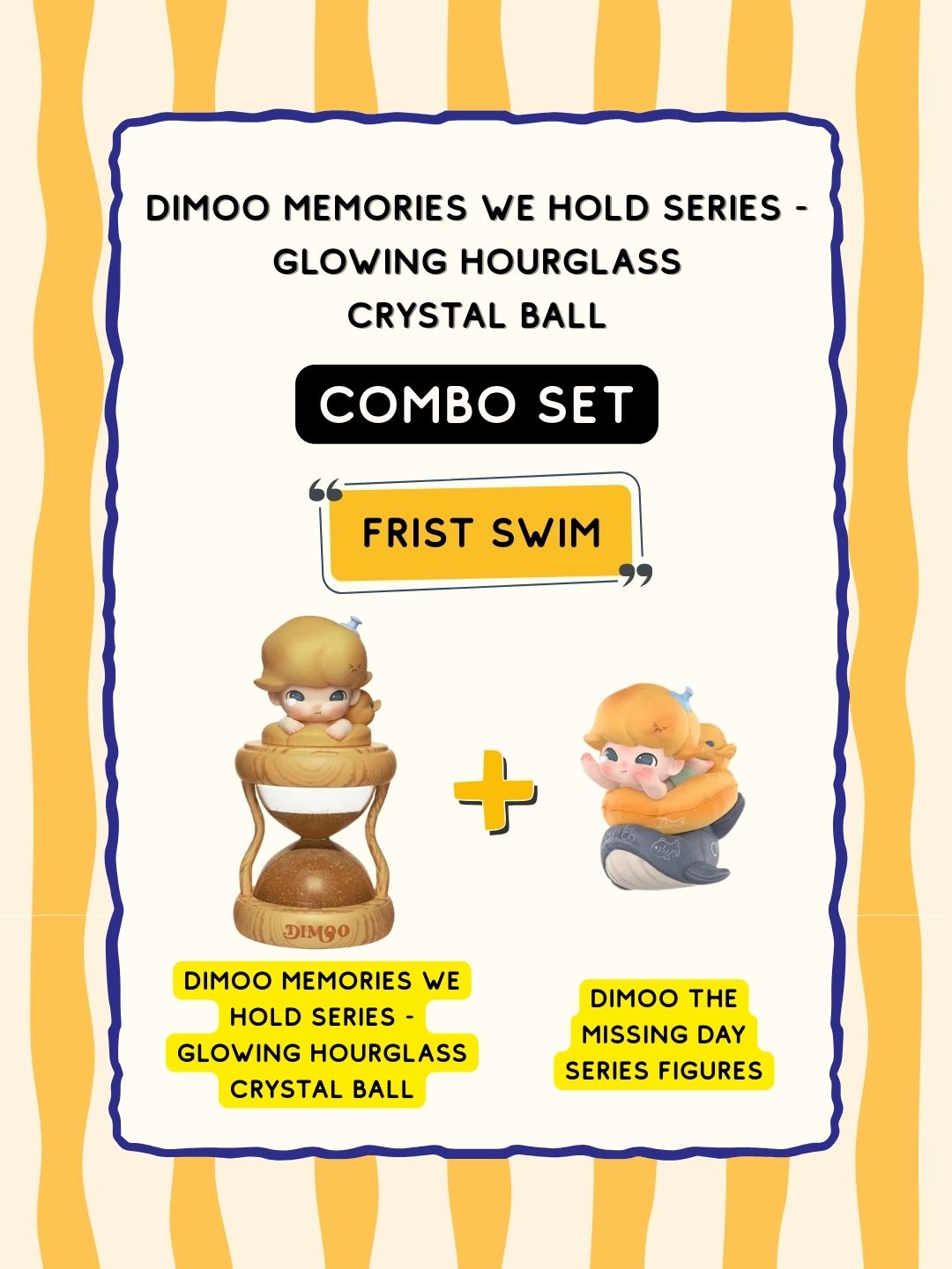 🚚พร้อมส่ง...ของแท้💥DIMOO Memories We Hold Series - Glowing Hourglass ...