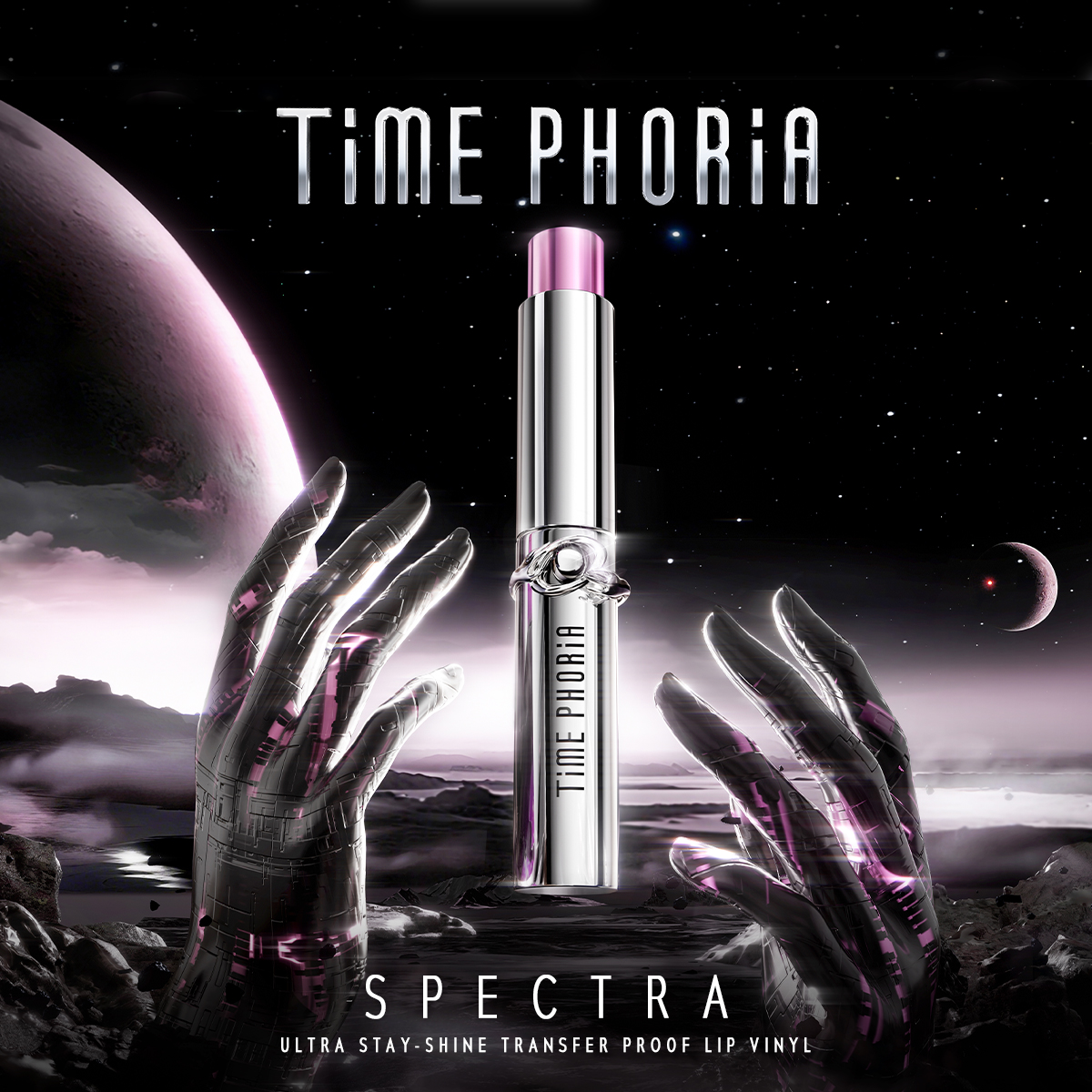 TimePhoria Spectra Ultra Stay-Shine Transfer Proof Lip Vinyl มันวาวสูง ...