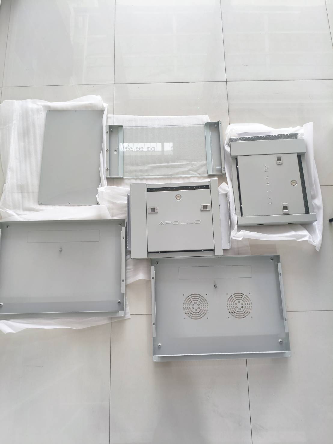 APOLLO เคเบิลตู้เครือข่าย เซิร์ฟเวอร์ Rack Cabinet 6U รุ่น ACR-6UN-45 ...