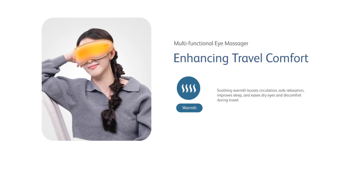 OSIM uVizion Lite Eye Massager เครื่องนวดตา ประคบอุ่น เพื่อความผ่อนคลาย ...