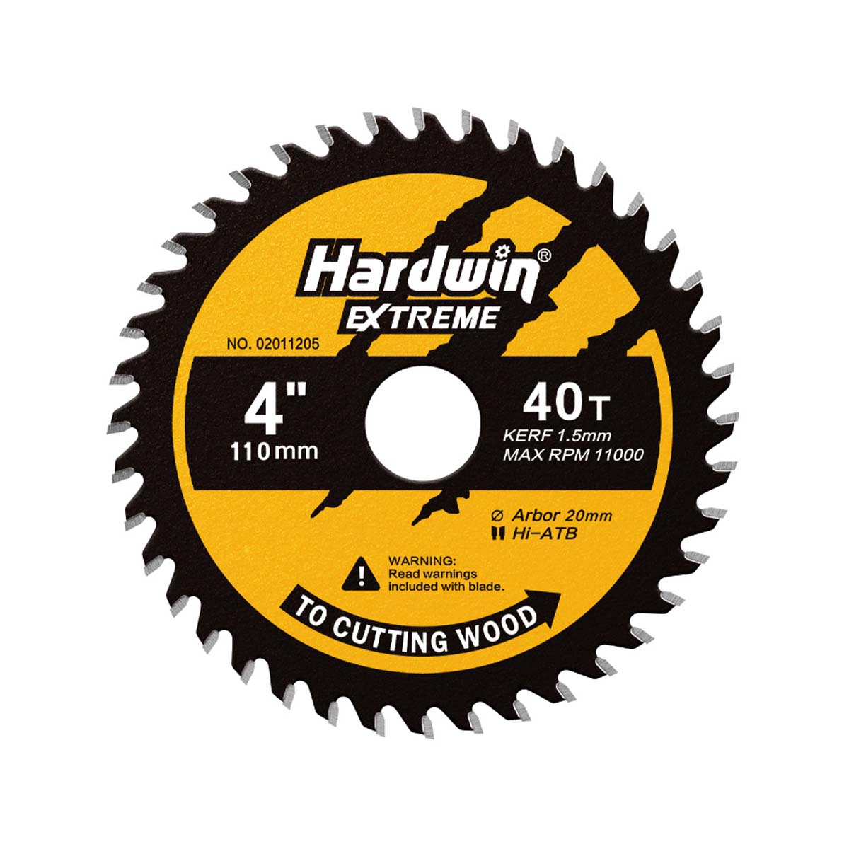Hardwin Extreme ใบเลื่อยวงเดือนงานไม้ ฟันคาร์ไบด์ YG8 สำหรับ เลื่อยวง ...