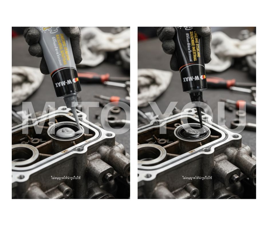 W-MAX Engine Sealing Silicone Neutral By WURTH กาวซิลิโคนซีลเครื่องยนต์ ...