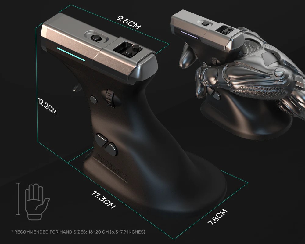 Ragnok ErgoStrike7 - Gun Mouse เมาส์เล่นเกม FPS เมาส์เกมมิ่งไร้สาย ...