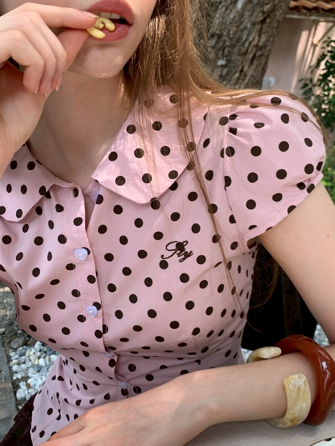 STYLIST - Ruby Scott Blouses-005 เสื้อเชิ้ตทรงเข้ารูป | Shopee Thailand