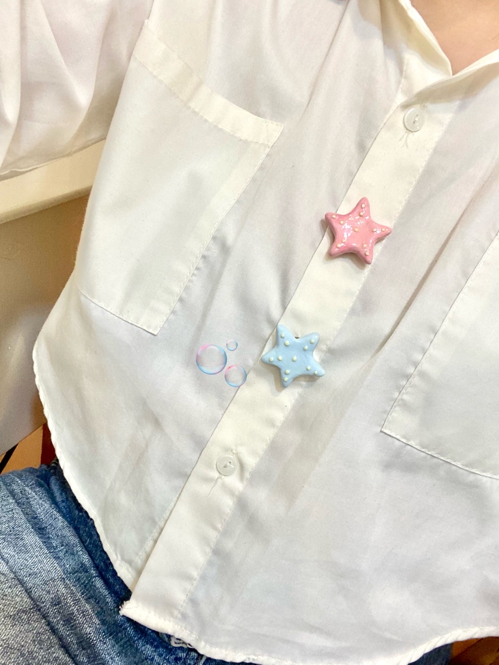 Button covers ที่ครอบกระดุมเสื้อดินปั้น รับงาน custom น้าา | Shopee ...