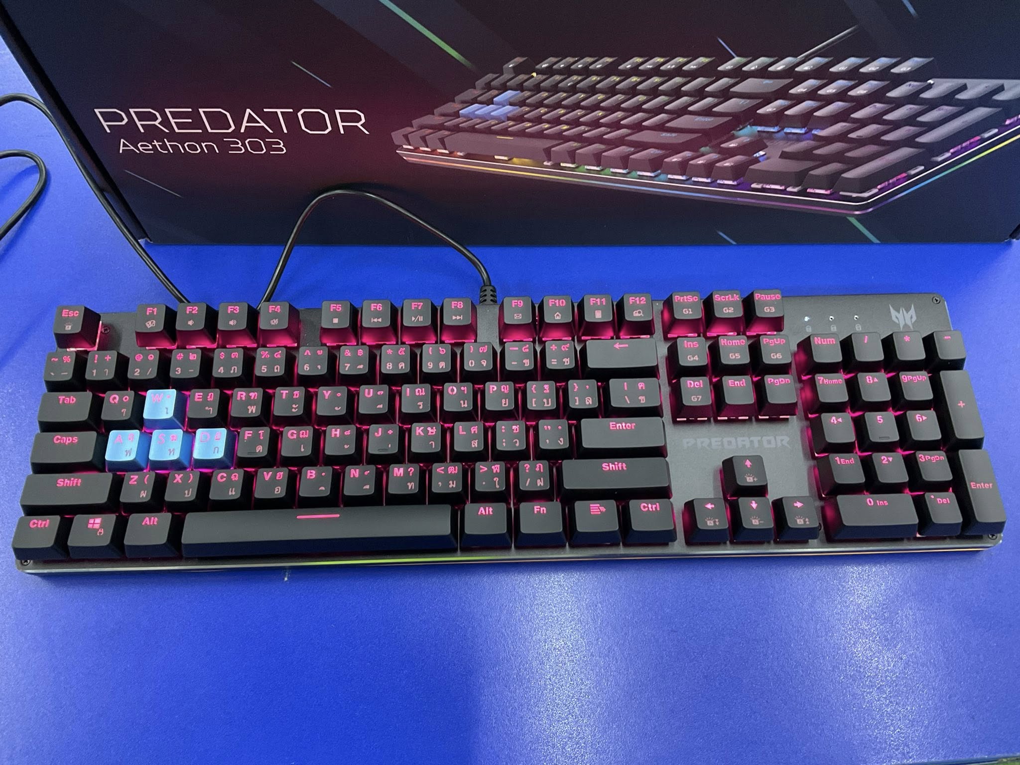 KEYBOARD ACER PREDATOR AETHON 303 RGB (BLUE SWITCH) Gaming Keyboard ...