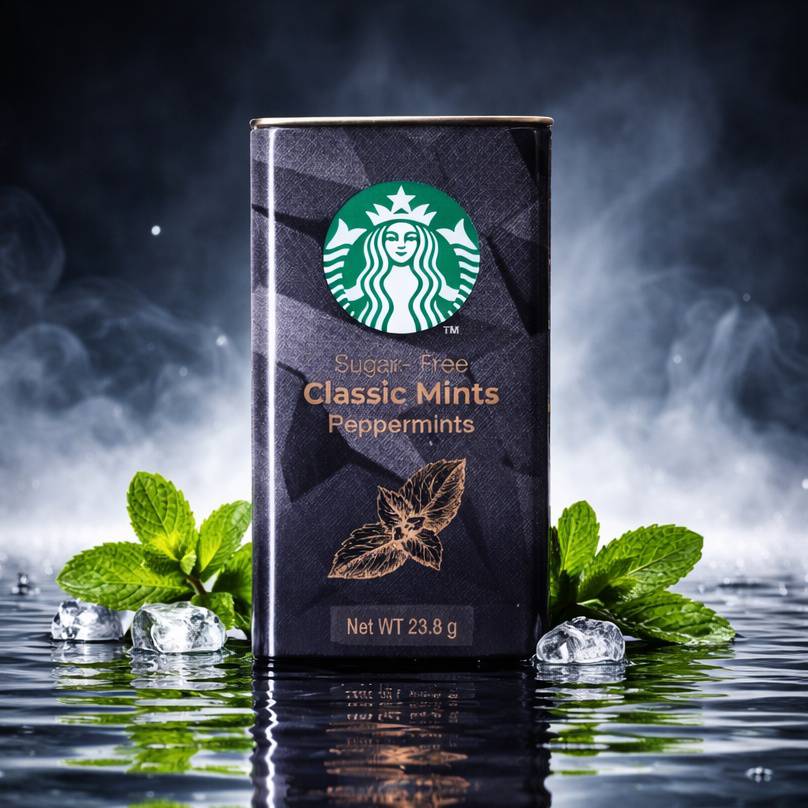 Starbucks® ลูกอม Sugar-Free Classic Mints (SPECIAL EDITION) | Shopee ...