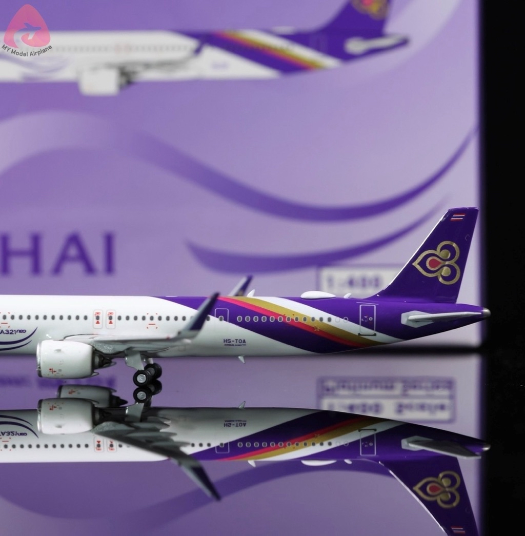 โมเดลเครื่องบิน Thai Airway A321-251NX HS-TOA [PH12059] Phoenix Model 1 ...