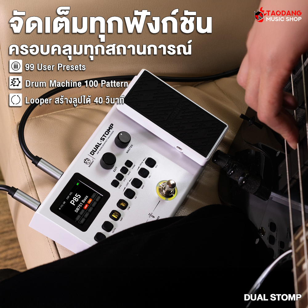 Soran Dual Stomp มัลติเอฟเฟค Soran Multi Effects - เต่าแดง | Shopee ...