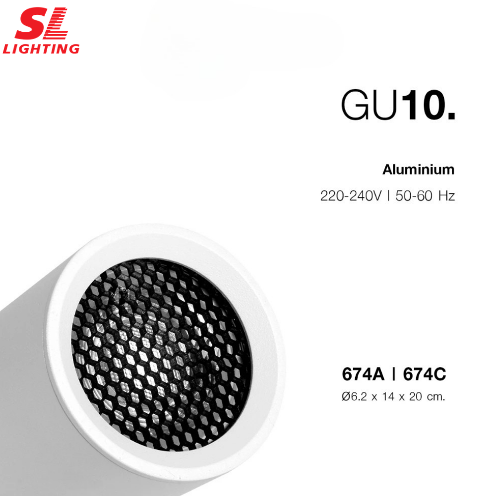 SL Lighting | 673A,674A,674C โคมไฟแทรคไลท์ GU10 Track Light ติดราง,ติด ...