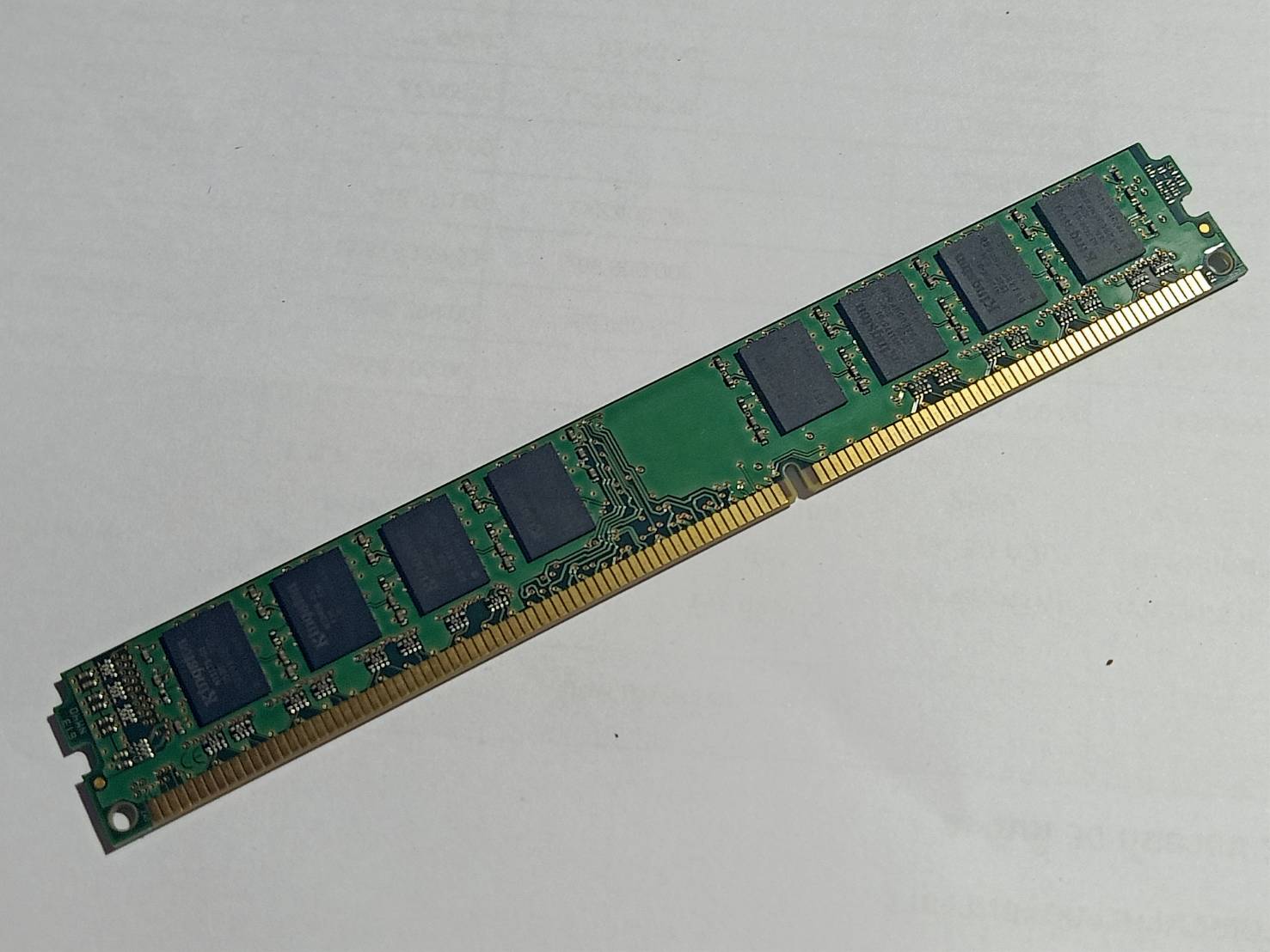 Ram Kingston ddr3 bus1600/8G แบบ 16 ชิป รหัส KVR16N11/8 สำหรับ PC มี ...