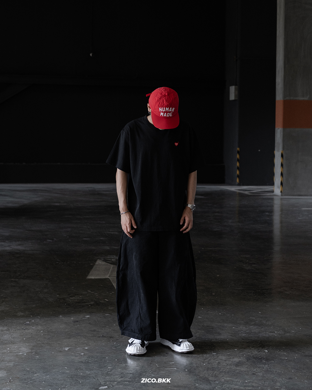 HumanMa 5 Panel Nylon Cap (HM30GD070) | Shopee Thailand