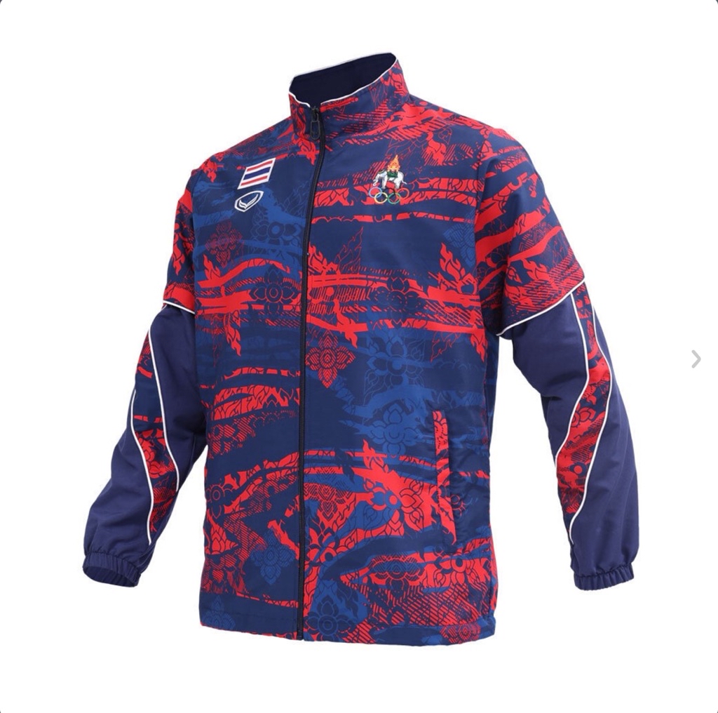 รหัส : 020035 GRAND SPORT เสื้อแทร็คสูท SEA GAMES 2025 | Shopee Thailand