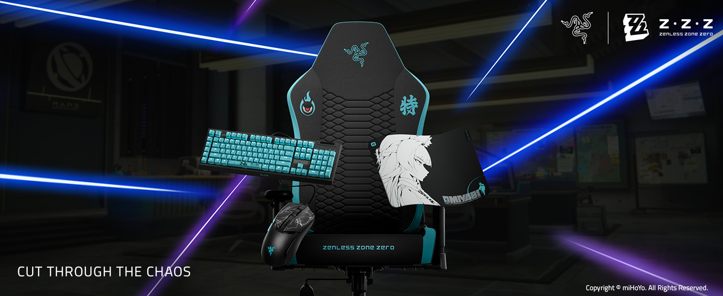 Razer Iskur V2 X Zenless Zone Zero Edition - เก้าอี้เกมมิ่ง มีที่หนุนหล ...
