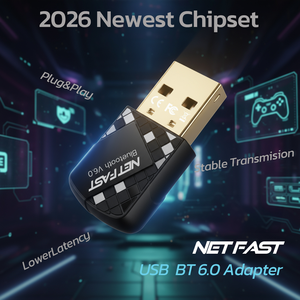 รุ่นใหม่ USB Bluetooth 6.0 For PC , Labtop อะแดปเตอร์ไร้สายบลูทูธ ...