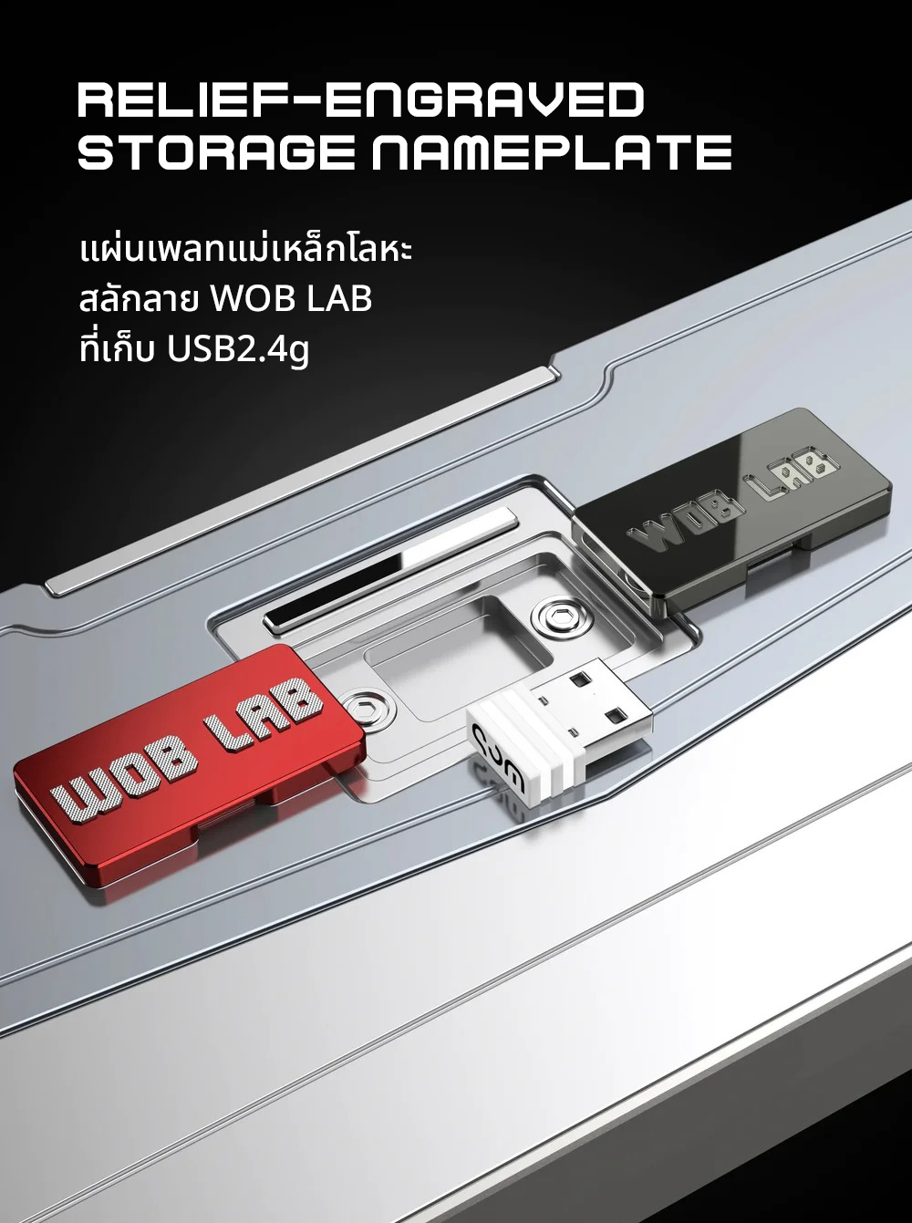 (พร้อมส่งจากไทยส่งด่วนวันเดียว)WOB Lab ZEN65 Zen 65 Coral Red 3 ...