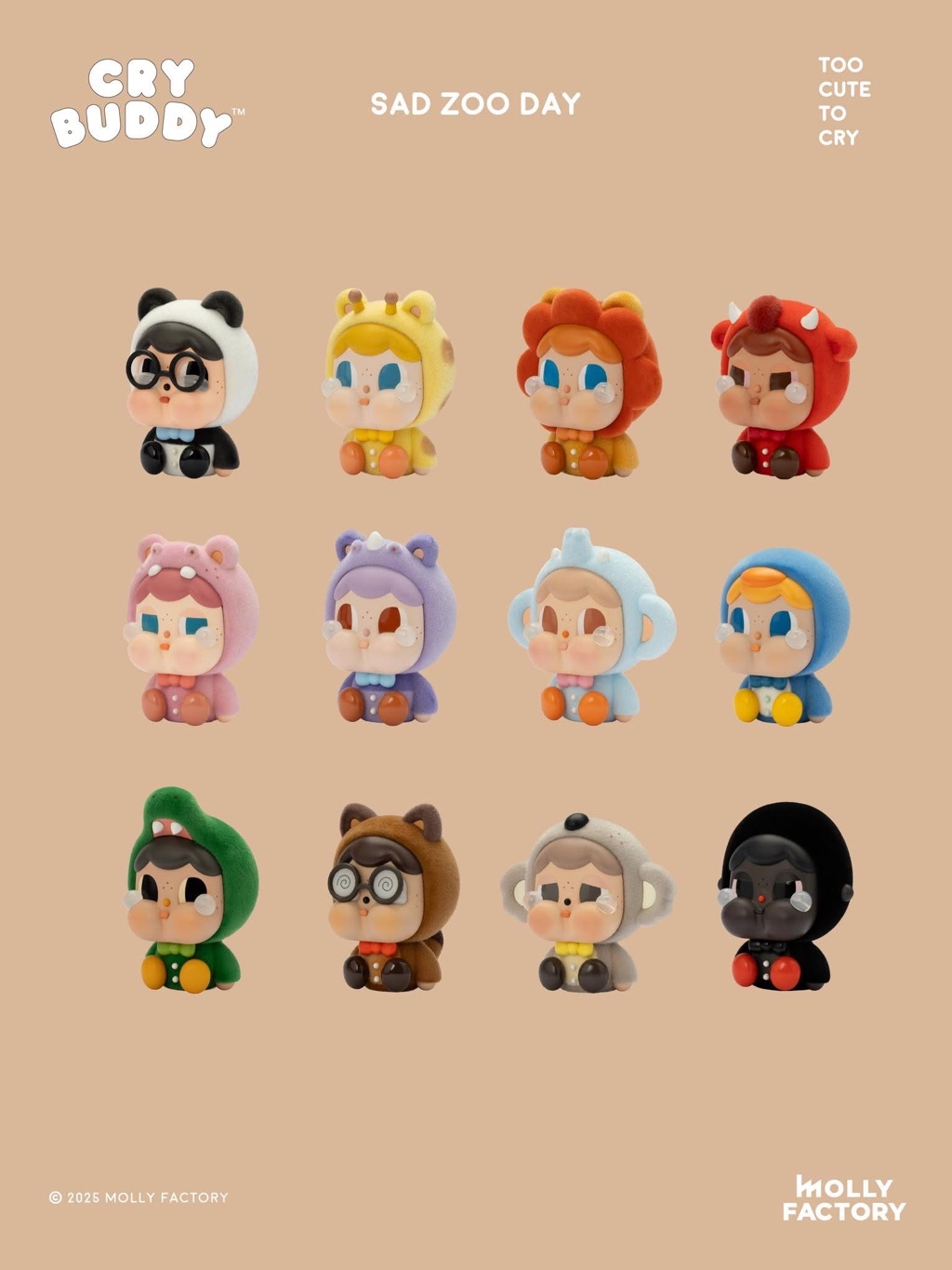 [พร้อมส่งจาก 🇹🇭] ในซีล Crybaby | Molly Factory - Crying Blob Sad Zoo ...