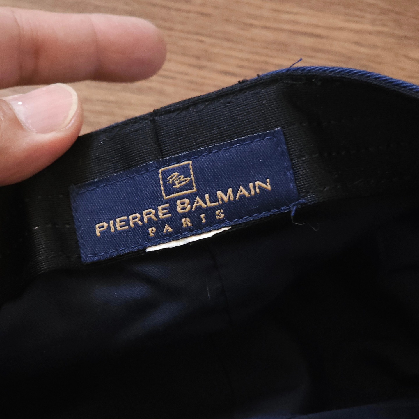 Vintage Pierre Balmain Patch Cap มือสอง สภาพ ดี มาก | Shopee Thailand
