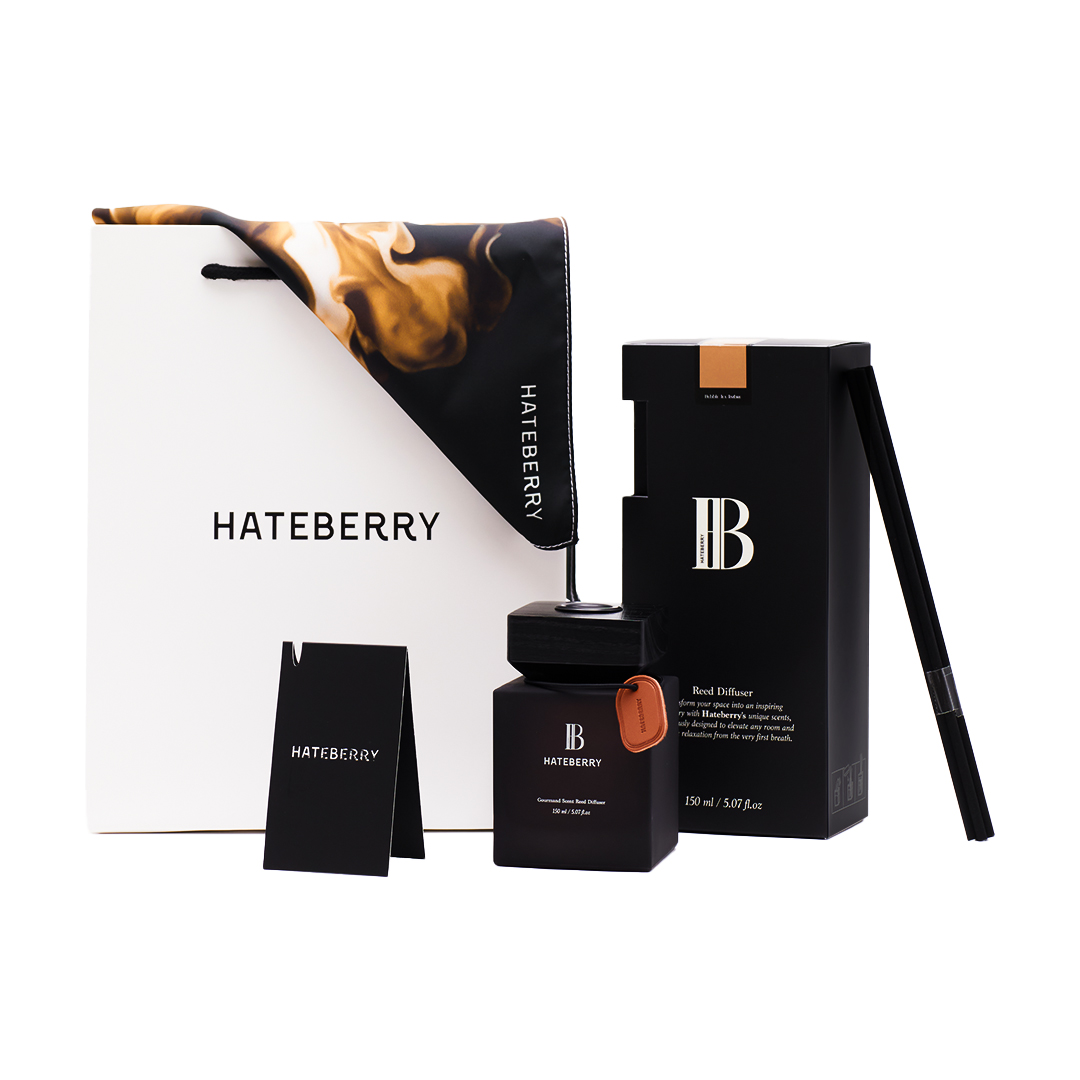 HATEBERRY SCENT ก้านไม้หอมปรับอากาศ กลิ่น Bubble Tea Timbre ขนาด 150 ...