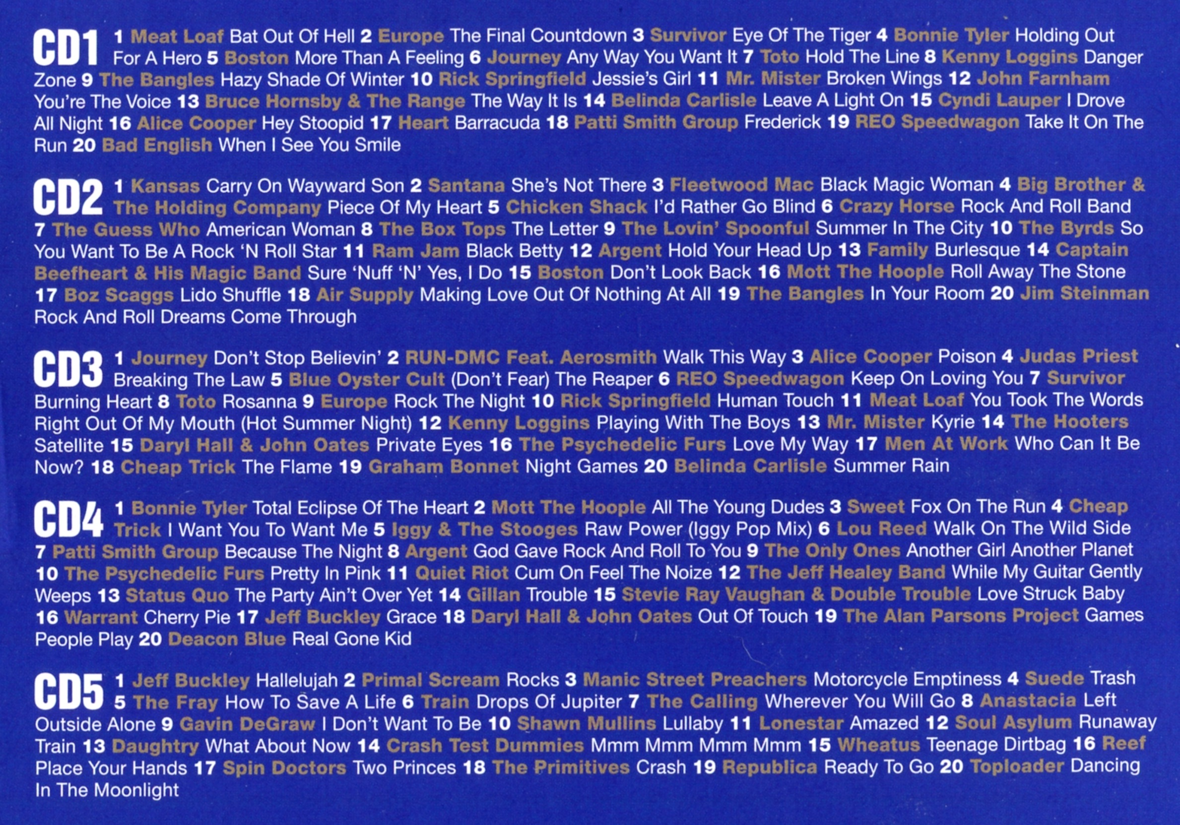 [USB] 100 Hits The Best Rock Power Ballads [Flac] | Shopee Thailand