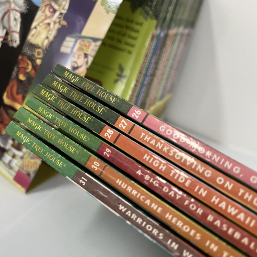 Magic Tree House 39 Books Set หนังสืออ่านเสริมภาษาอังกฤษ ปัญญาภาษาเด็ก ...