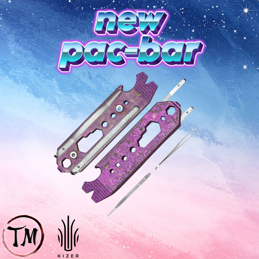 Kizer Pac-Bar มัลติทูล EDC สีใหม่ ขนาดกะทัดรัดและใช้งานได้หลากหลาย ...