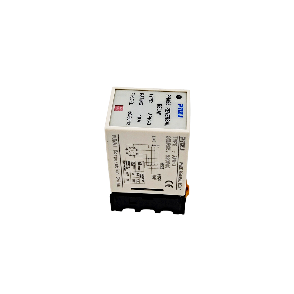 PHASE REVERSAL RELAY ตัวควบคุมเฟส รีเลย์การกลับเฟส รุ่น:APR-3+PF-083A ...