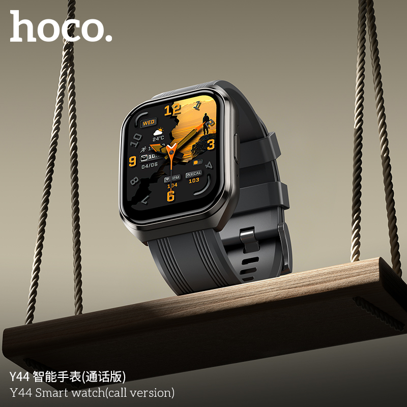 นาฬิกาอัจฉริยะ BT 5.3 HOCO Y44 หน้าจอ HD 1.83 นิ้ว กันน้ำ IP68 ฟังก์ชัน ...