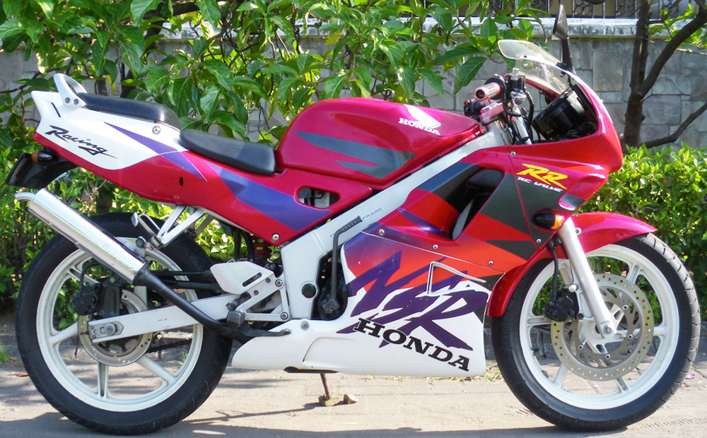 สติ๊กเกอร์ชุด NSR150-RR รุ่นปี 1996 ติดรถสีแดง (KER) ของผลิตใหม่ (32155 ...