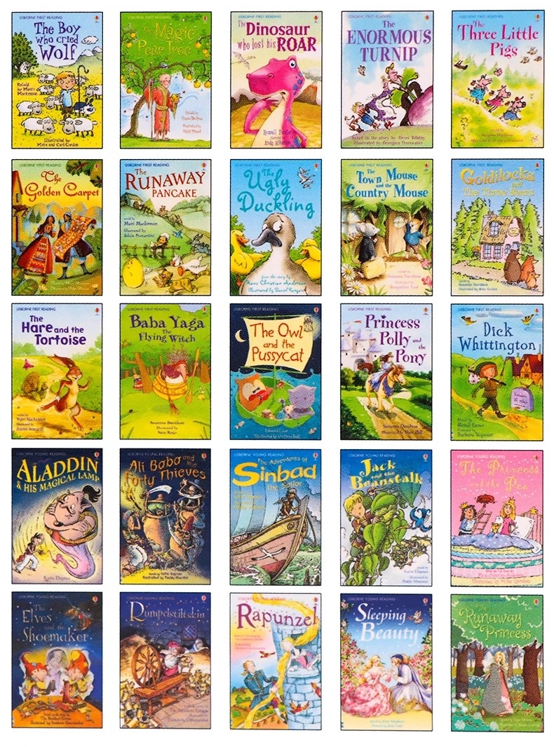 The second library set of 50 original English picture books My Reading ...