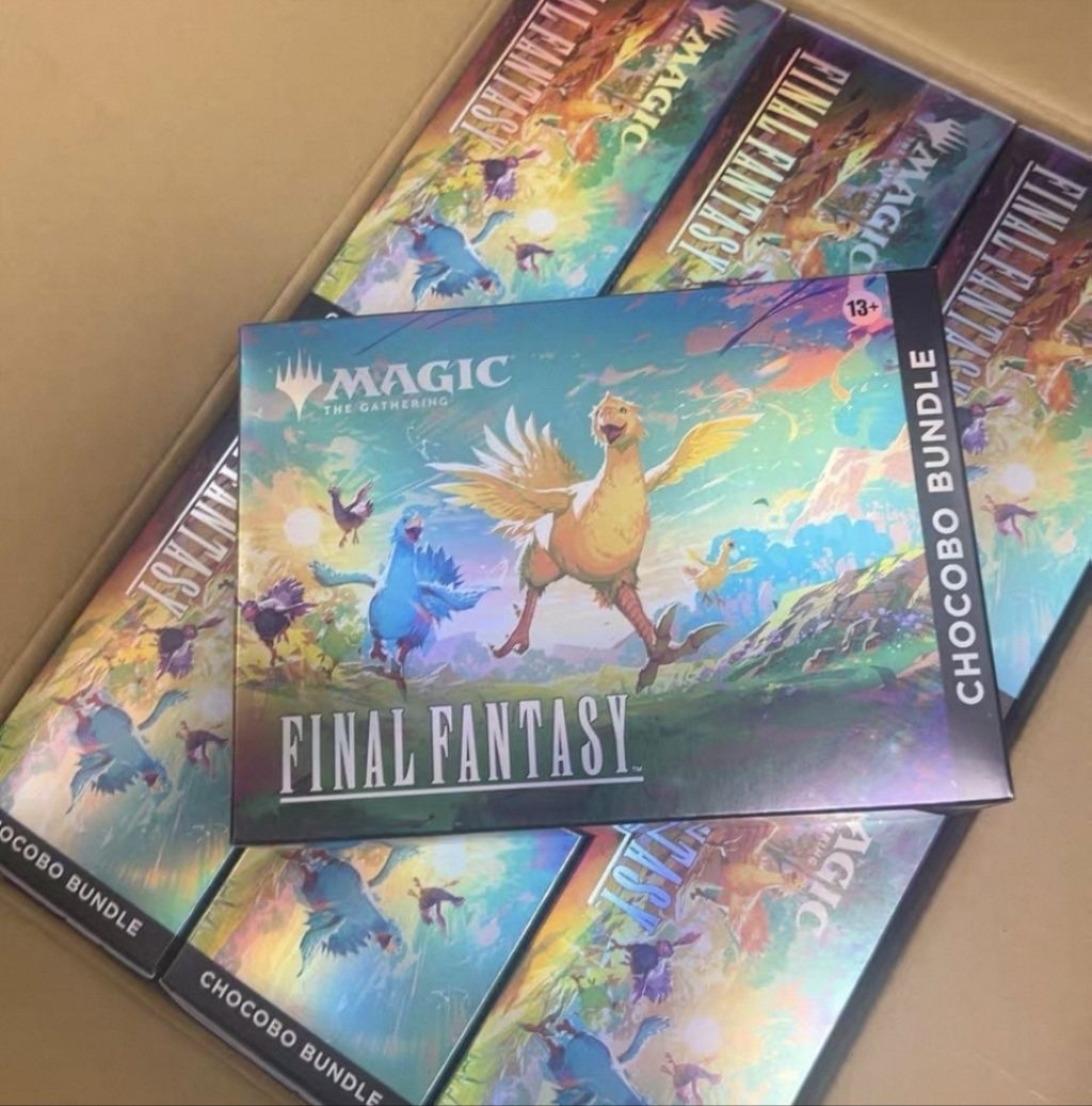 Magic The Gathering Card Box FINAL FANTASY Chocobo Bundle ของสะสม ...