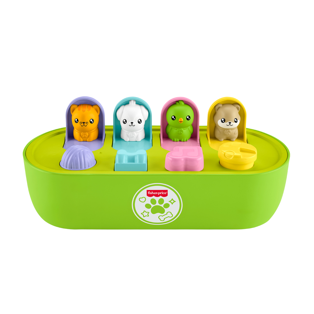 Fisher-Price FP Pets Fine Motor Pop-Up ฟิชเชอร์ไพรซ์ กล่องป๊อปอัพสัตว์ ...
