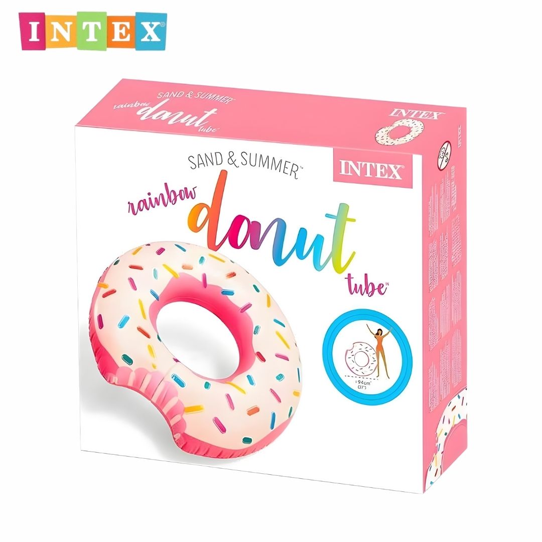 INTEX Donut Swimming Tube 56265 | ห่วงยางโดนัท ขนาดใหญ่ 1.07 ม. ลาย ...