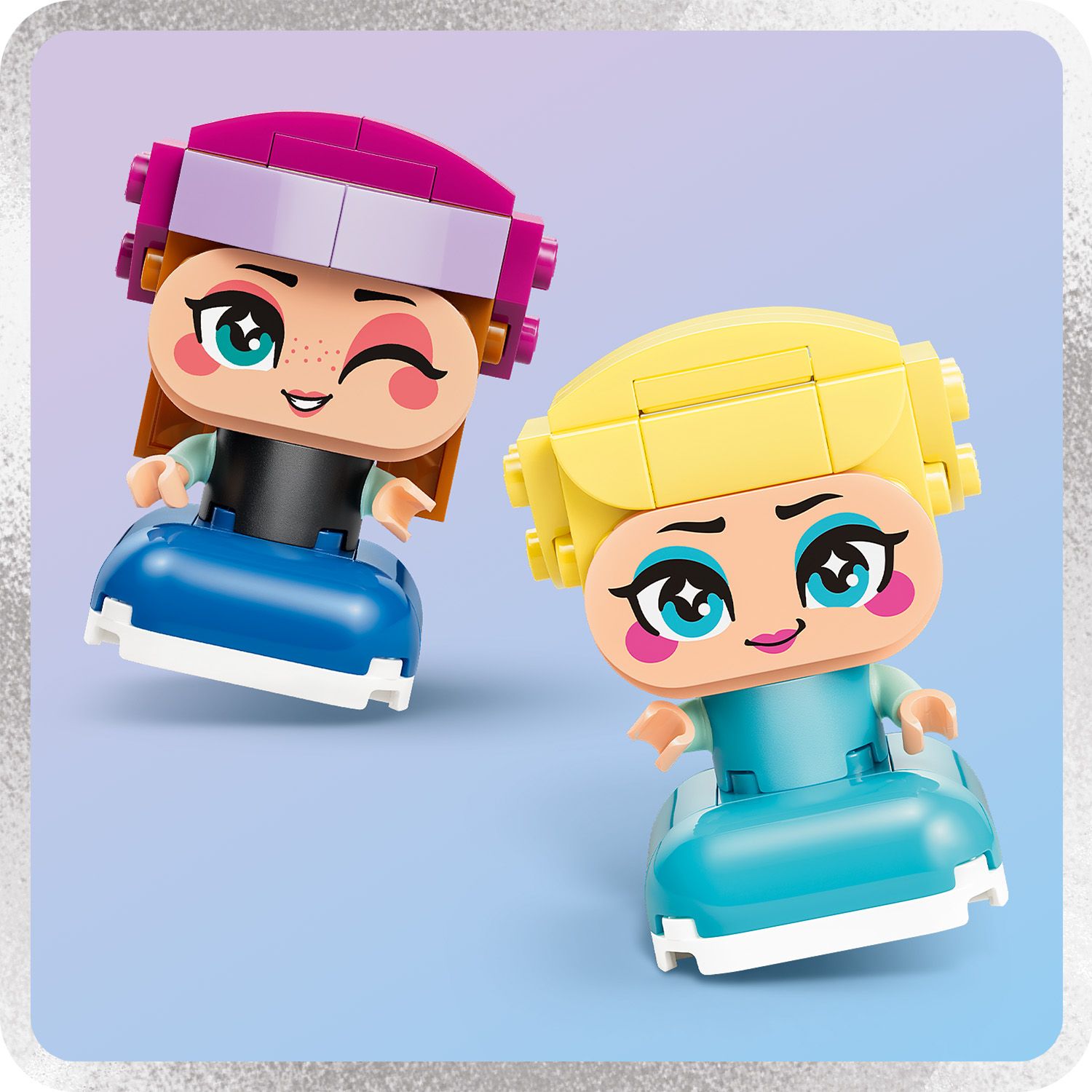 LEGO Disney Princess 43284 Mini Anna & Elsa (65pcs.), Building Blocks ...