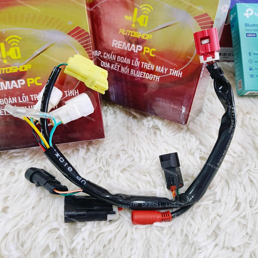 REMAP PC อุปกรณ์ปรับแต่ง ECU รถจักรยานยนต์ YAMAHA และ HONDA | Shopee ...